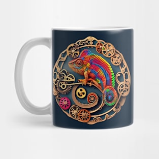 Cogs Chameleon Mug